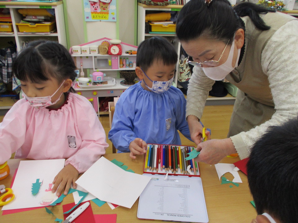 今週の幼稚園 かわいい うさぎちゃん 21 12 3 あいけいブログ あいけい幼稚園